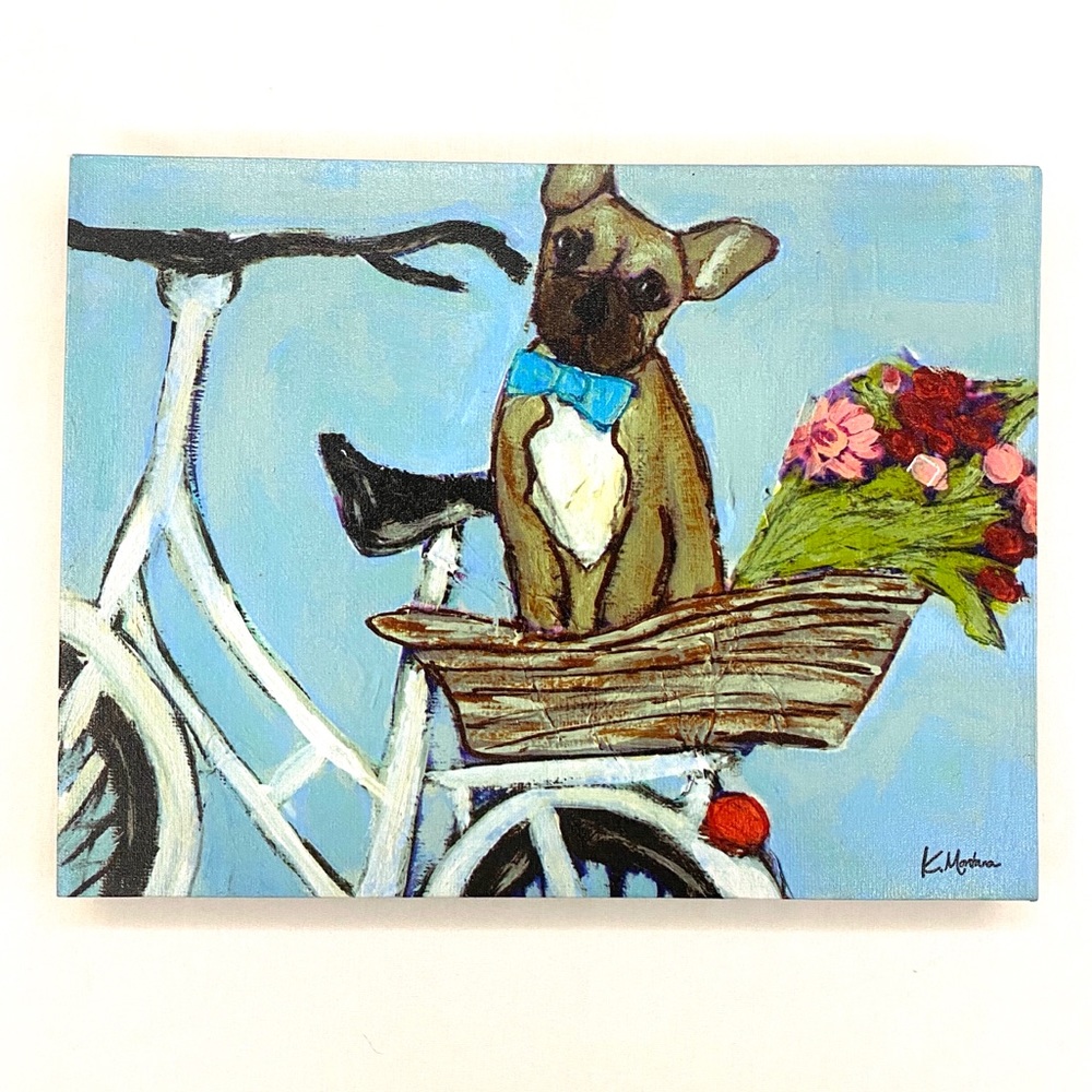Frenchie on Canvas